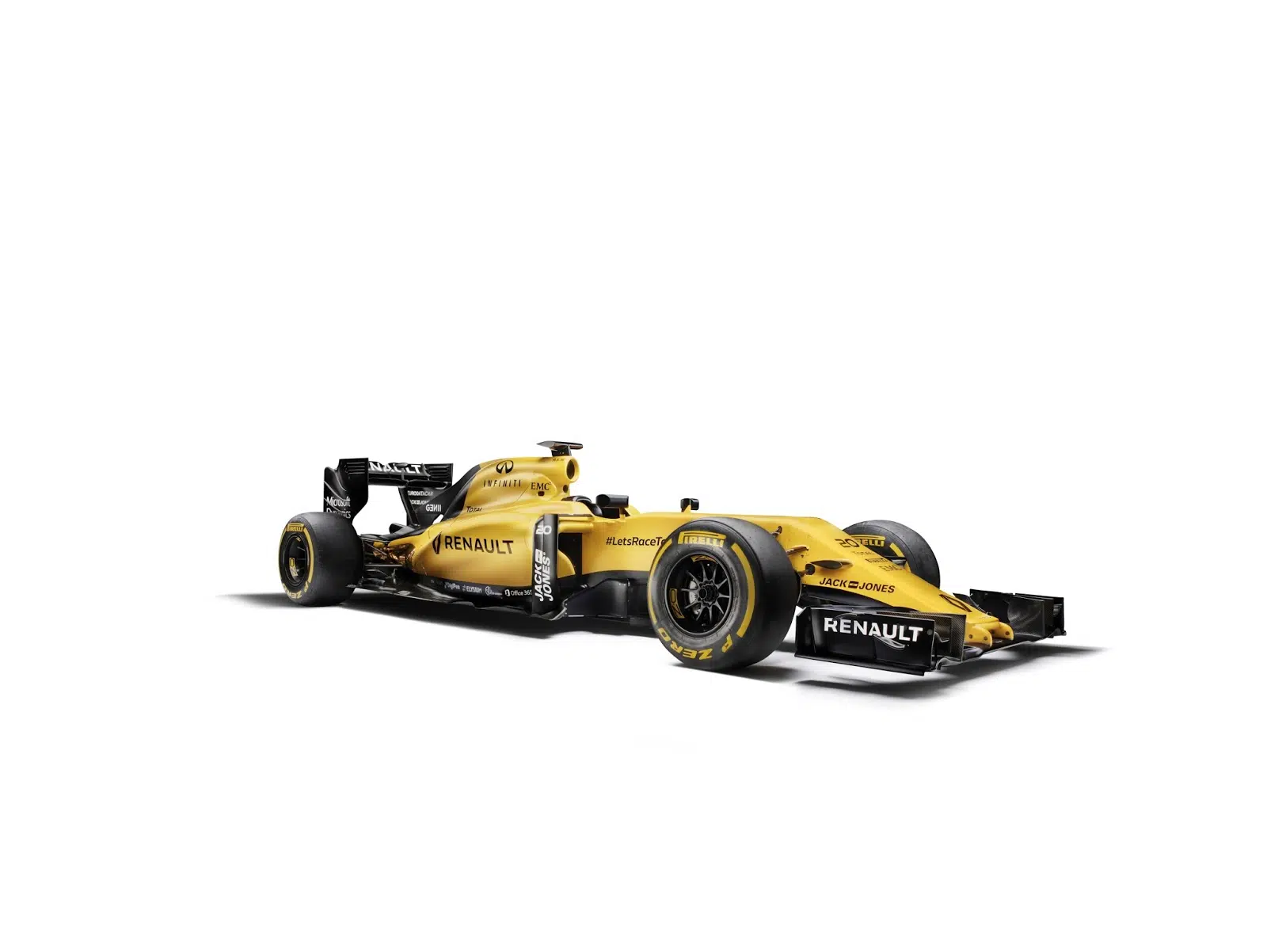00098717 Das Renault Sport Formula 1 Team hat sich für eine einzigartige Art der Präsentation der neuen Teamfarben entschieden