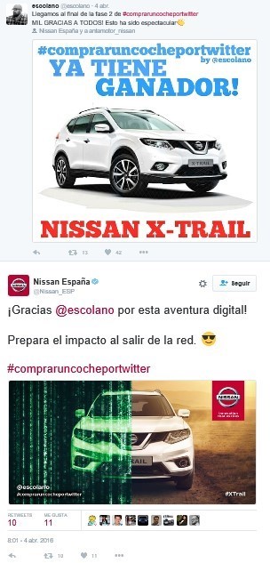147848 1 5 Η Nissan πούλησε ένα X-Trail μέσω... twitter