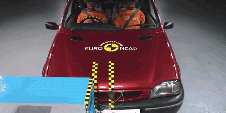 euroncap Πόσο... σκοτώστρα είναι ένα αυτοκίνητο του 1997;