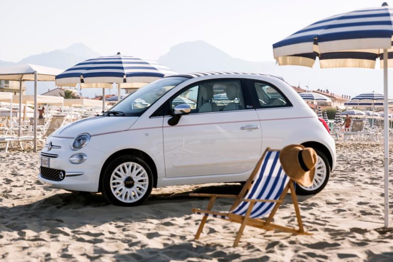 190809 Fiat HS GR 001 A Fiat 500c takes you to the most carefree and nostalgic summer