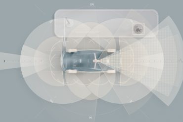 283467 Sensors on electric successor to XC90 Complete sensor set Το επόμενο Volvo EV θα διαθέτει υπερυπολογιστή τεχνητής νοημοσύνης!