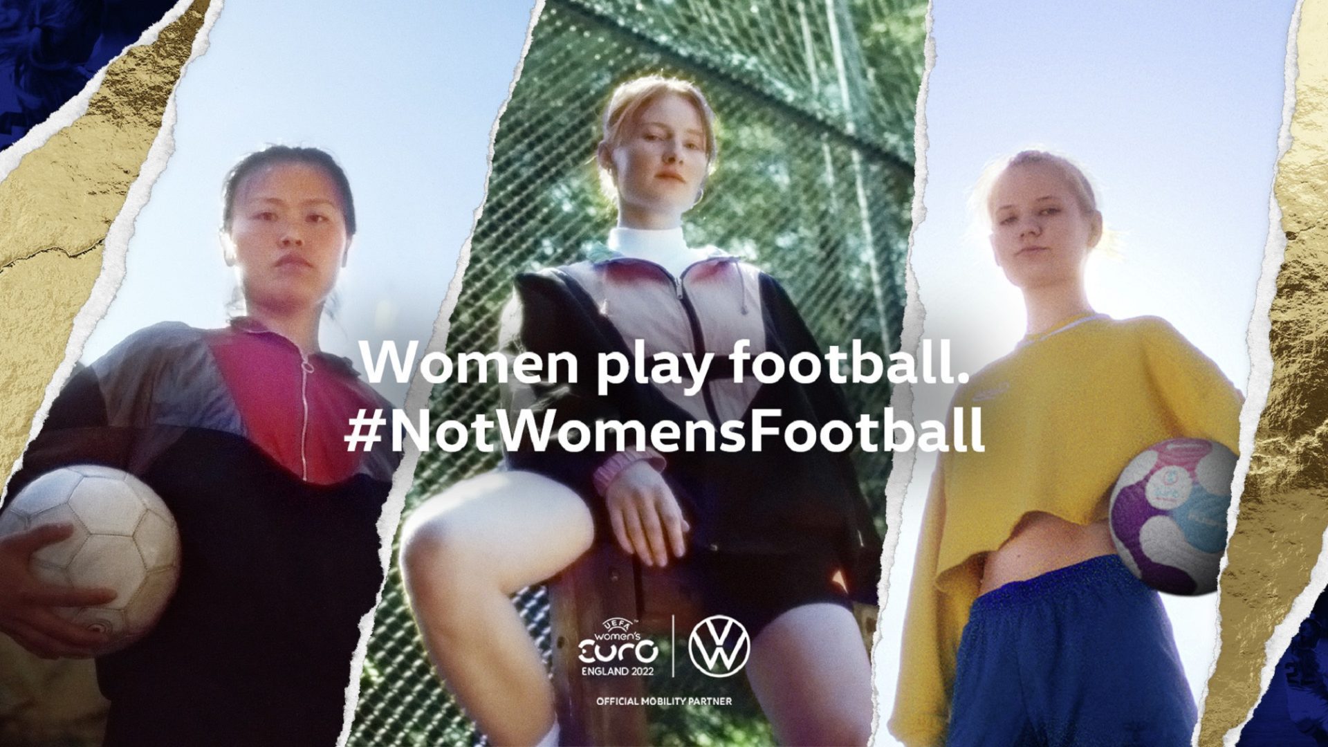 Volkswagen Women play football photo 1 <br>#NotWomensFootball : Volkswagen campaign to strengthen gender equality