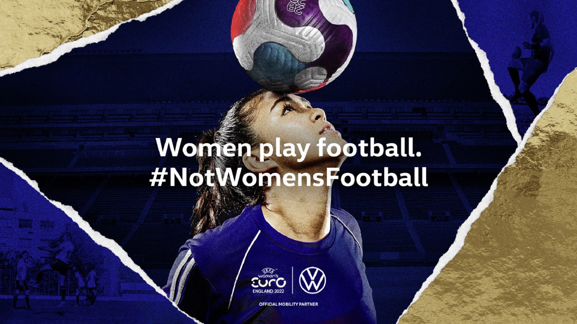 Volkswagen Women play football photo 2 <br>#NotWomensFootball : campagne de Volkswagen pour promouvoir l'égalité des sexes