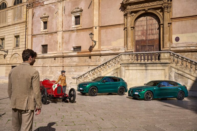 Giulia Stelvio QV Η Alfa Romeo γιορτάζει τα 100 χρόνια του θρύλου της QV με τις ανανεωμένες Giulia και Stelvio “Quadrifoglio 100th Anniversario”