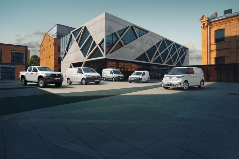 VW Επαγγελματικά Οχήματα Range photo Συμμετοχή της Volkswagen Επαγγελματικά Οχήματα στην έκθεση «Transport Show 2023»