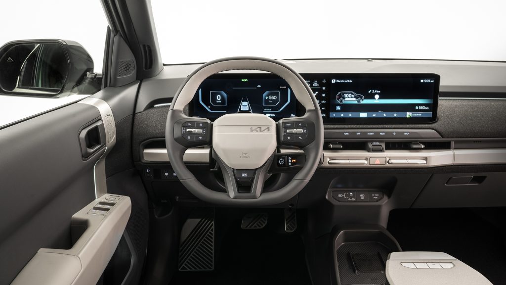 kia ev3 gtline aventurinegreen interior digital 1920x1080 007 Νέο Kia EV3: Θέτει νέα πρότυπα στην κατηγορία των compact ηλεκτρικών SUV