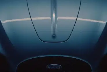 Bugatti teaser The new Bugatti debuts today: Watch the Livestream today at 10:30 pm