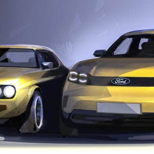 2024FordCapri Sketches 3 LOW Αποκάλυψη για το νέο Ford Capri